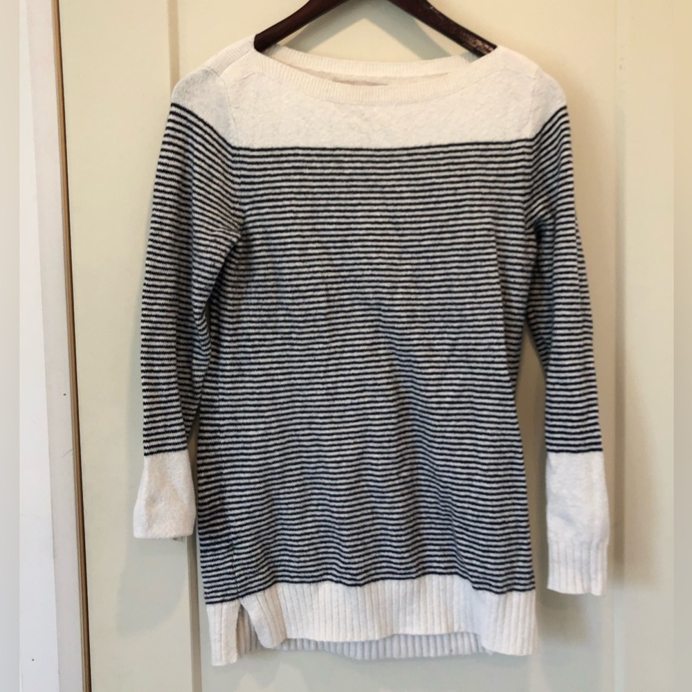 Loft petite striped sweater